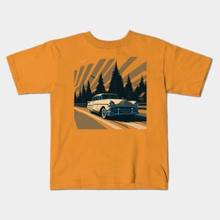 Highway to the past Kids T-Shirt